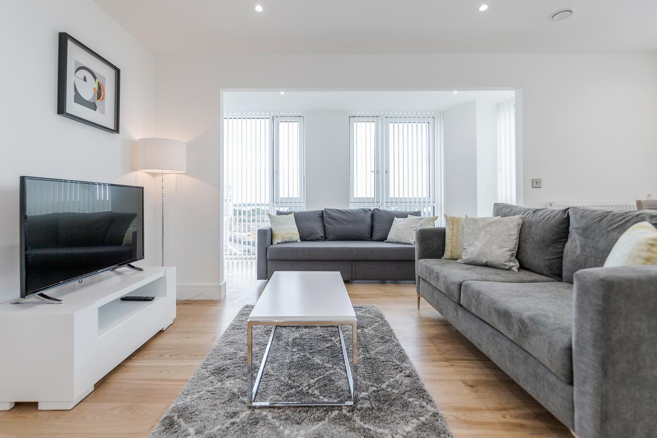 Luxury Stratford Apartment London Bagian luar foto