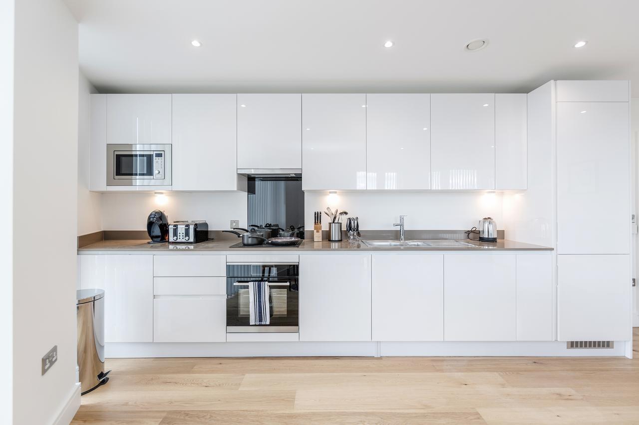 Luxury Stratford Apartment London Bagian luar foto
