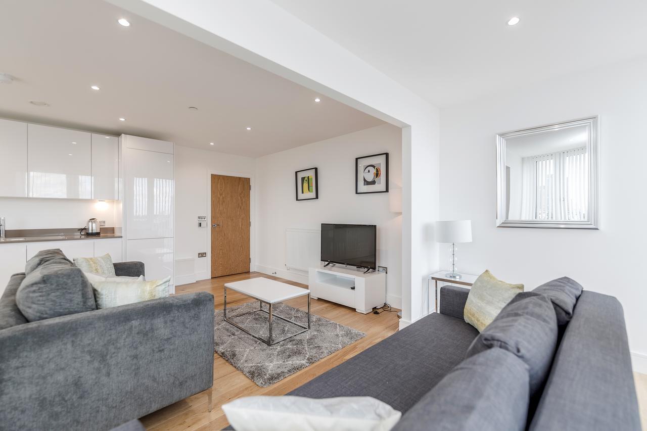 Luxury Stratford Apartment London Bagian luar foto